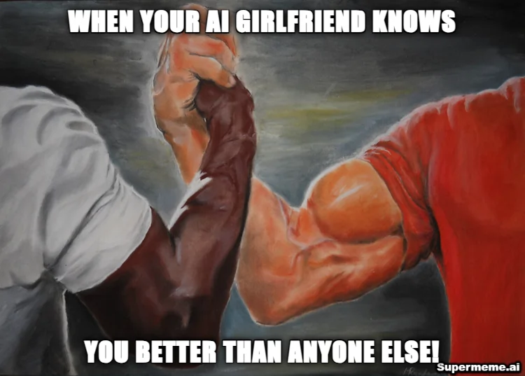 AI Girlfriend Authenticity Meme