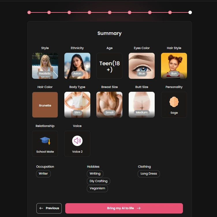 Review your AI Generated Girlfriend in Candy AI