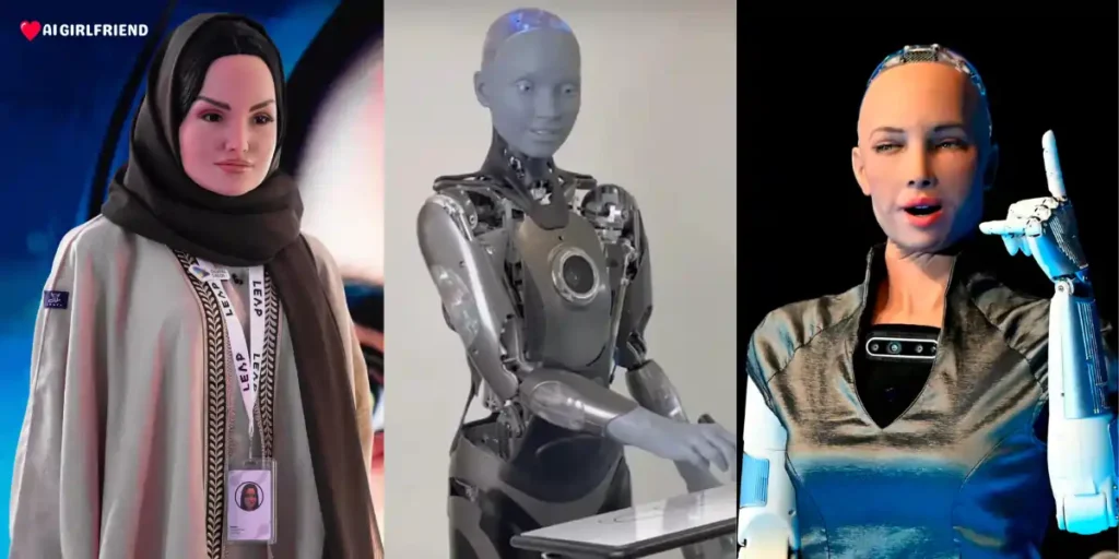 Sara and Other Notable Humanoid Robots