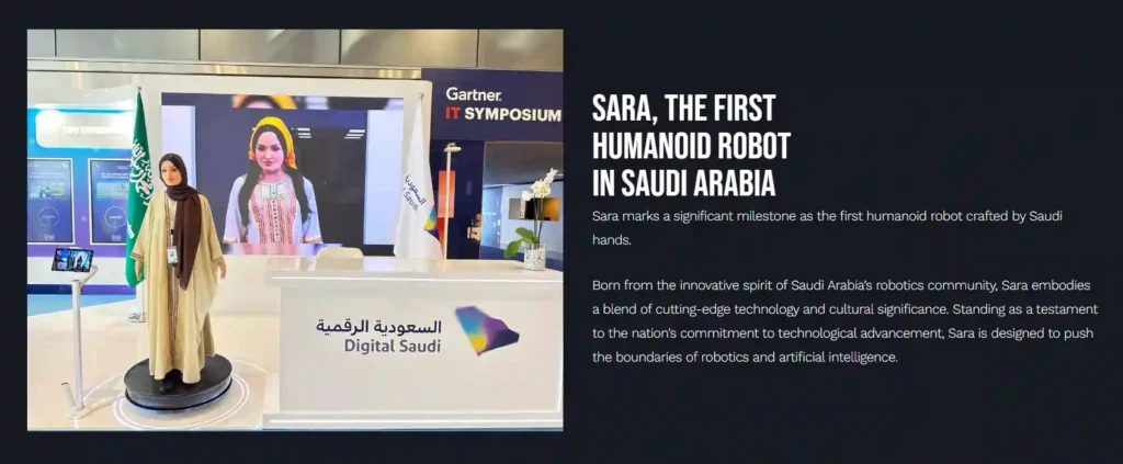 Saudi Arabia New Humanoid Robot Sara