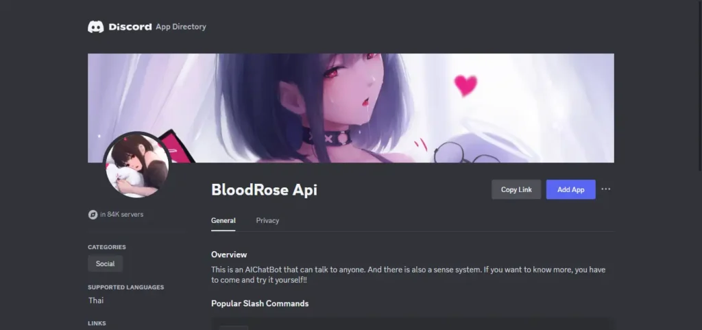 Blood Rose API
